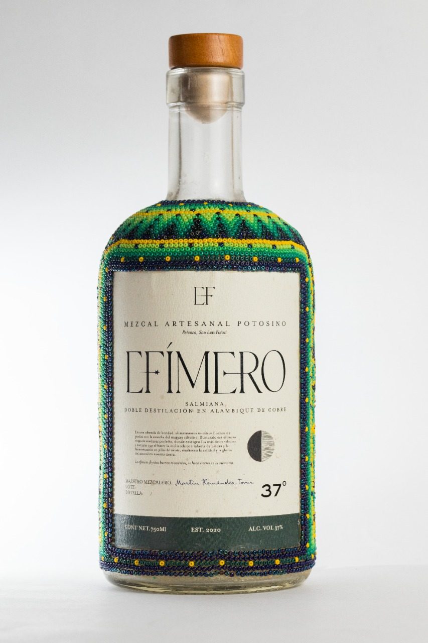 Edición huichol verde y oro